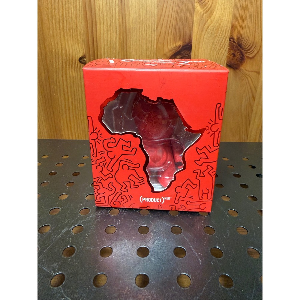 Kidrobot x Keith Haring PRODUCT RED Special Edition 3 inch Vinyl Figure Bot 2013